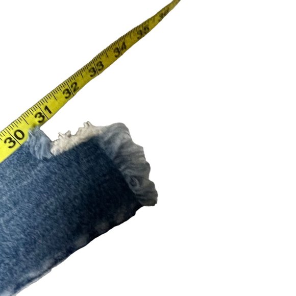 Shop Stevie Chicago Distressed Mid Rise Light Wash Jeans 11 - Picture 6 of 9